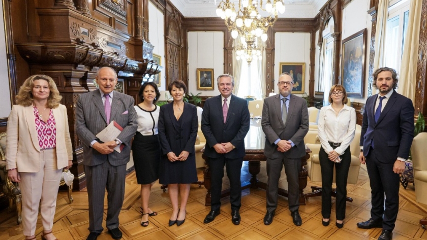 El Presidente se reunió con la CEO del grupo minero francés Eramet