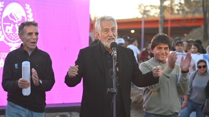 Villa Mercedes: el gobernador habilitó los renovados accesos por la autopista de las Serranías Puntanas