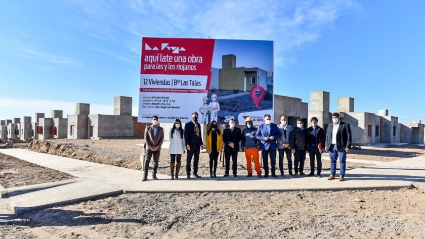 La Rioja encabeza crecimiento de la construcción en el país