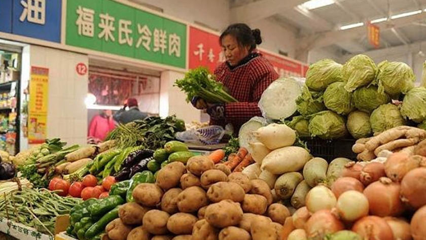Precios mayoristas de productos agrícolas de China registran descenso