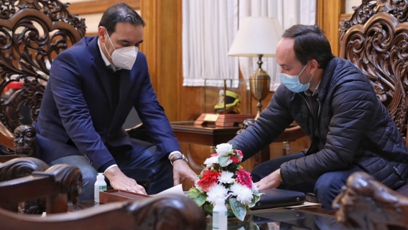 Valdés recibió al secretario de Desarrollo Humano de Goya y acordaron futuras acciones en la ciudad