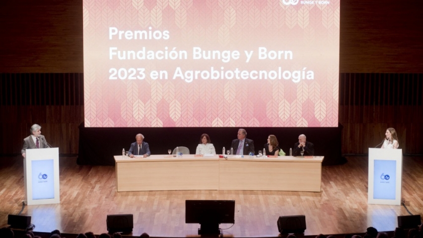 Tres destacados científicos en Agrobiotecnología recibieron los premios Fundación Bunge y Born