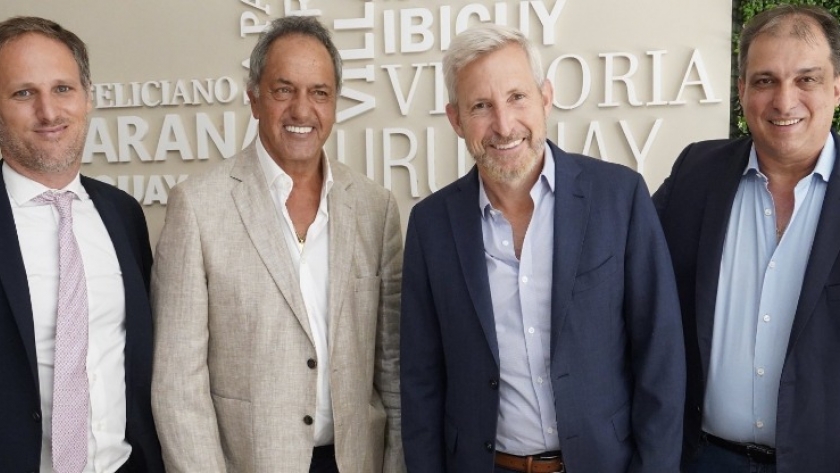 Frigerio se reunió con empresarios brasileños interesados en invertir en Entre Ríos