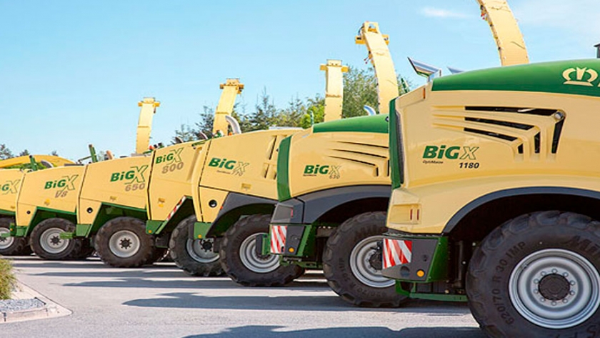 La picadora de forraje Big X de Krone cumple 20 años