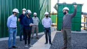 Juan Lavandeira: "La radicación de este tipo de industrias que insertan capitales en la provincia para nosotros es muy importante"
