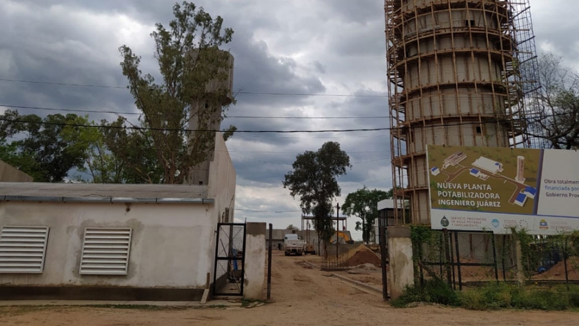 Avanza la construcción de la nueva planta potabilizadora en Juárez