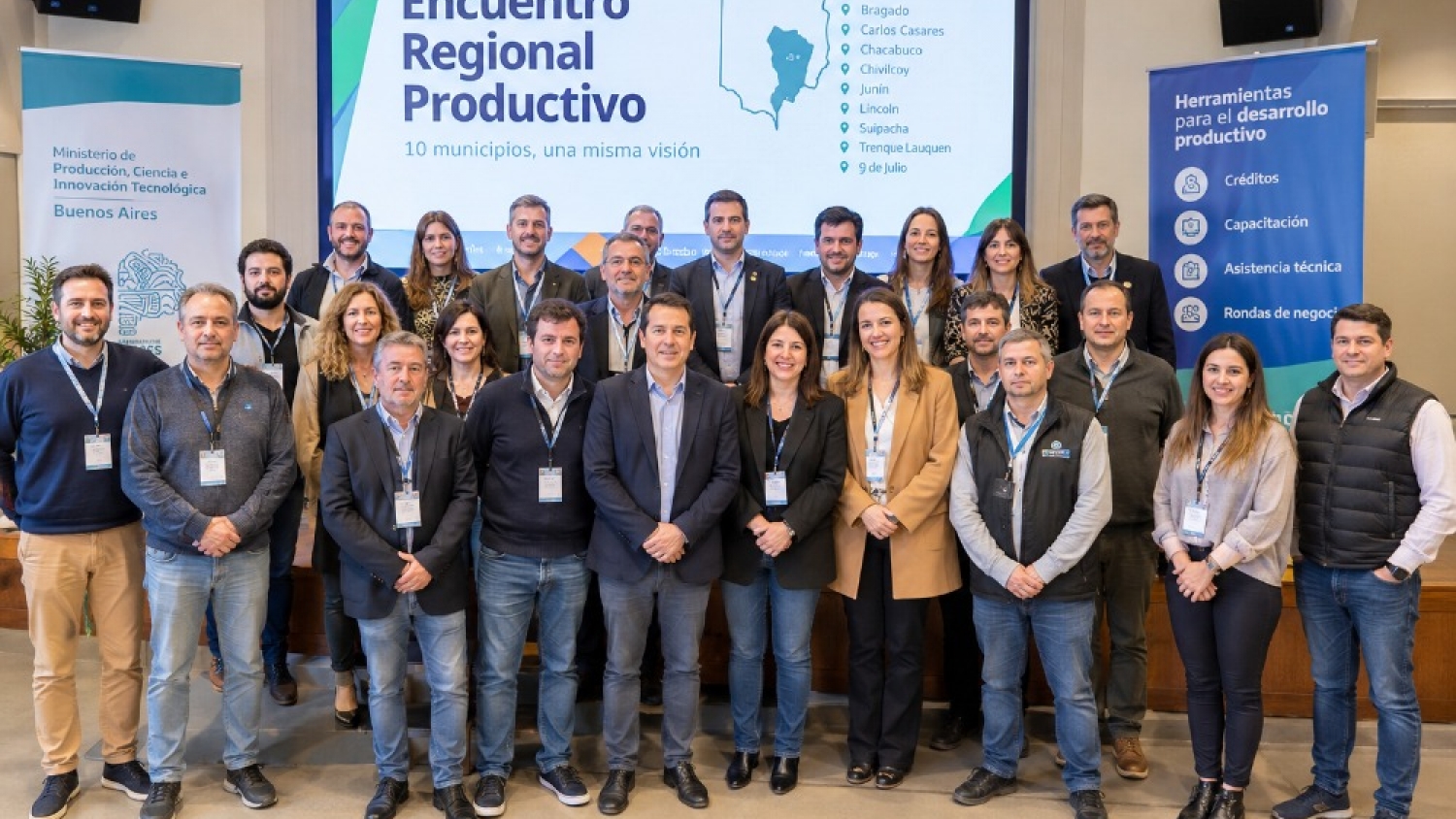 Pymes de 9 de Julio en el Encuentro Regional Productivo