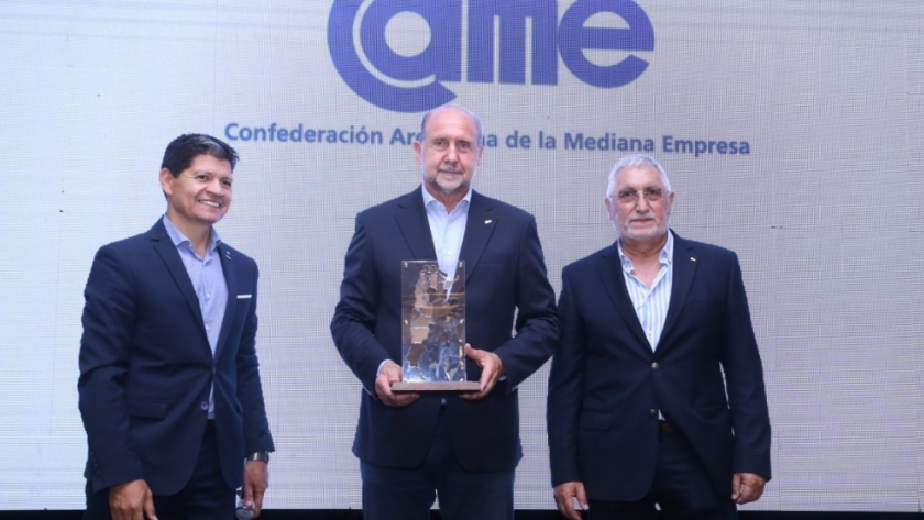 Perotti en el encuentro de Came: “Somos la provincia que tiene el mayor nivel de reactivación económica”