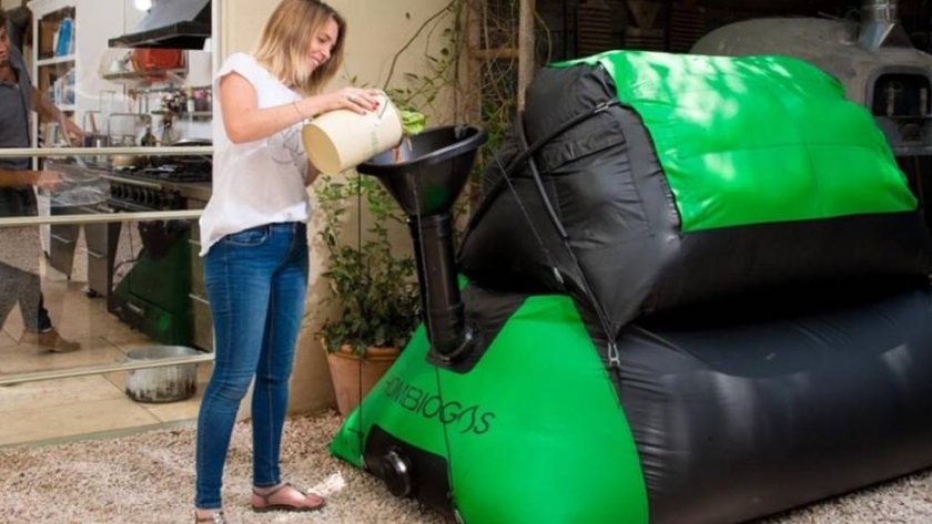 Homebiogas: la máquina israelí que convierte desechos orgánicos en energía renovable para el hogar