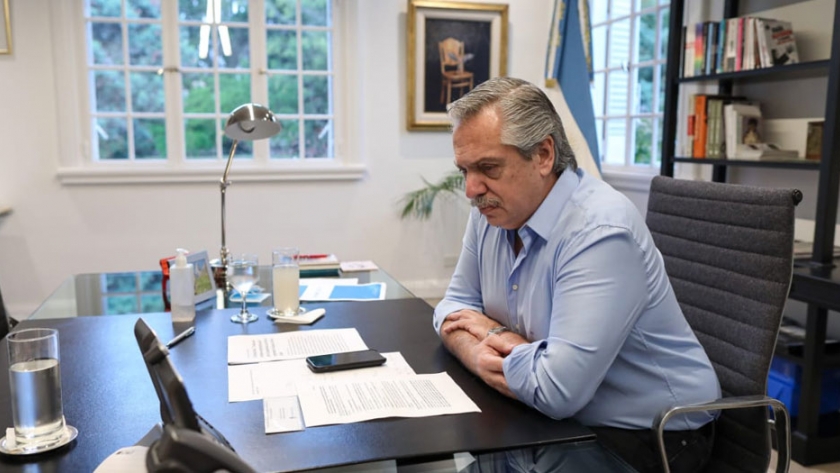 El Presidente conversó con la titular del FMI