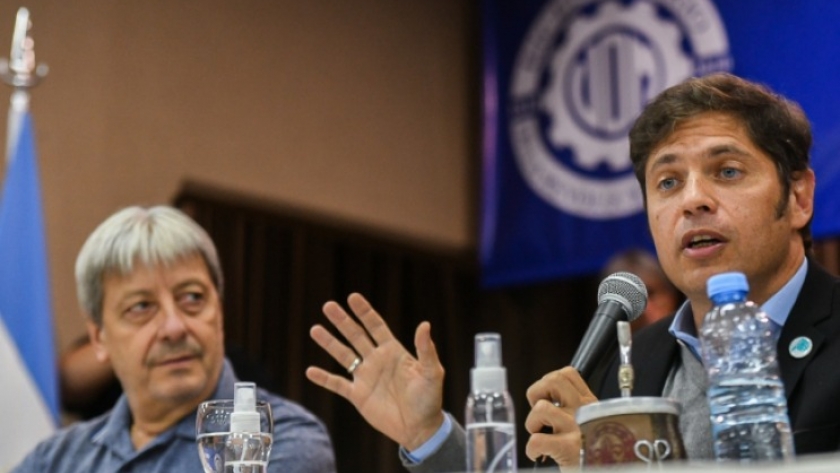 Kicillof participó de la apertura del Congreso Nacional de Delegados de la UOM