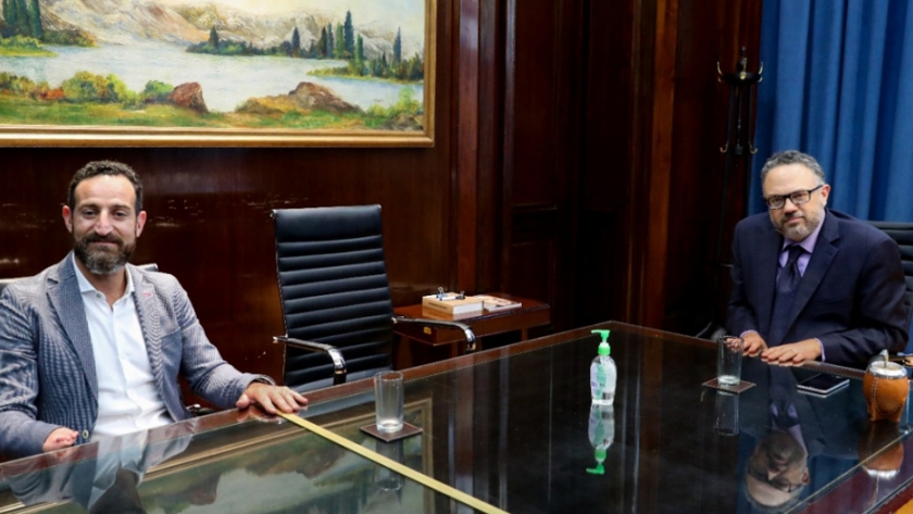 Roberto Sukerman llevó adelante una agenda de trabajo con los ministros nacionales Moroni y Kulfas