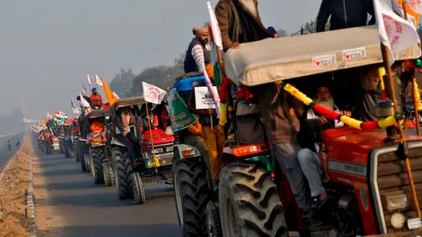 Las razones detrás de la masiva protesta de productores en la India