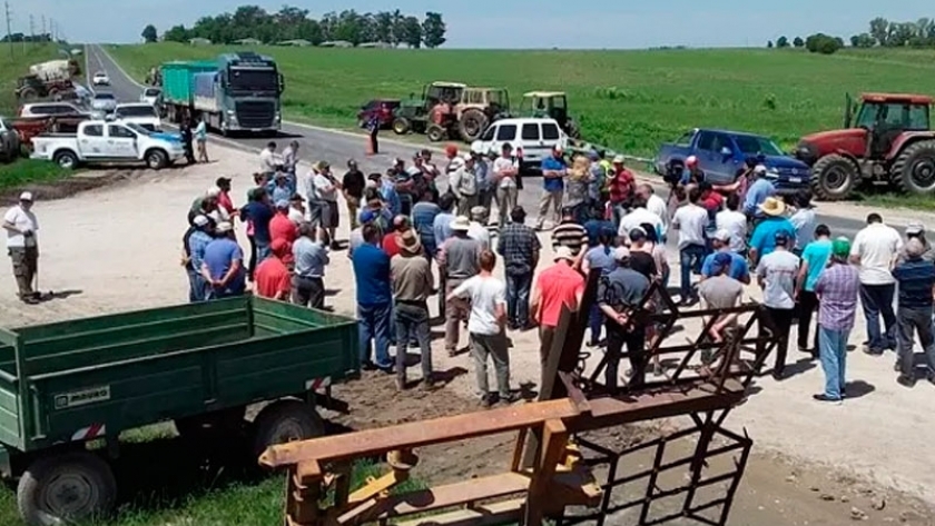 Entre Ríos, productores hacen un tractorazo y el Gobierno llamó al diálogo