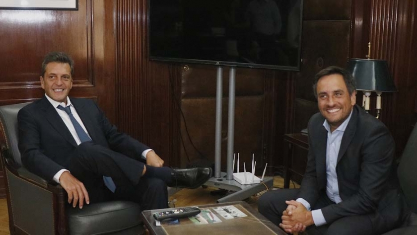 Cabandié y Massa unidos por la agenda ambiental