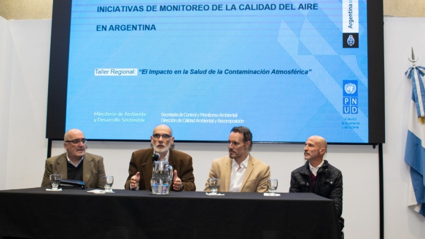 Ambiente organizó un taller sobre salud y contaminación atmosférica