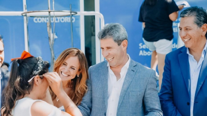 Victoria Tolosa Paz cumplió una intensa jornada de trabajo en San Juan, junto al gobernador Sergio Uñac