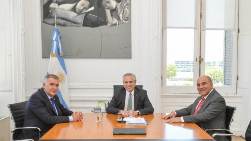 Jaldo analizó con el Presidente el plan de obras que se ejecuta en Tucumán