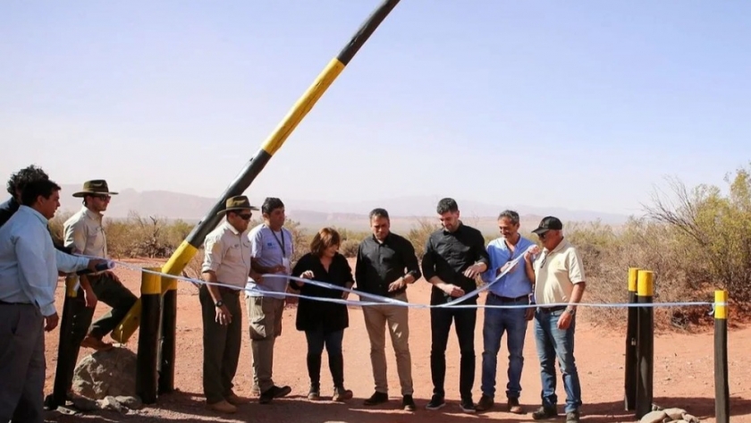 Cabandié inauguró nuevos accesos al Parque Nacional Talampaya en La Rioja