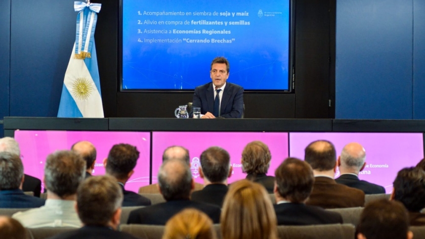 Massa anunció el cierre del Régimen de Fomento a las Exportaciones Agroindustriales que 
