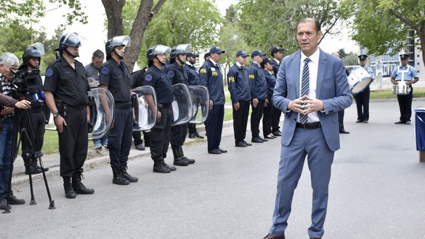 Gutiérrez participó de los festejos por la Semana de la Policía Federal