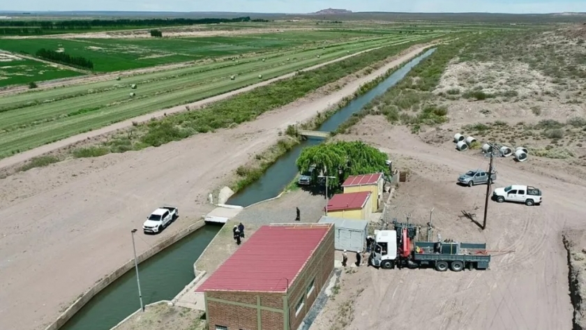 Optimizan el sistema de riego en La Picacita