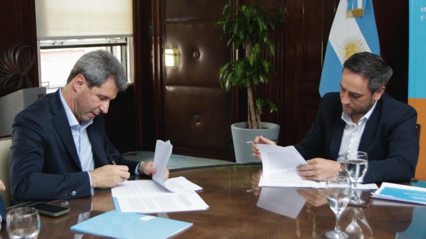 Uñac gestionó ante Nación $165 millones para equipar la Brigada Forestal de San Juan