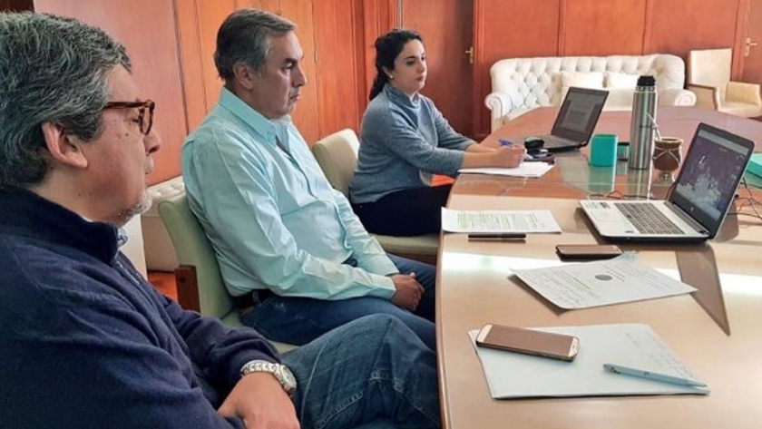 Vaquié participó en un encuentro virtual con el ministro de Agricultura de la Nación