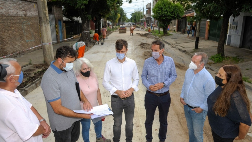 En Morón, Katopodis, Sabbatella y Ghi iniciaron las obras del Corredor Curutchet