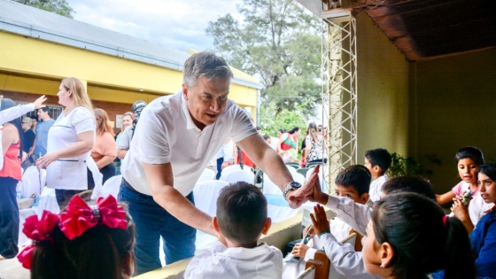 El gobernador Zdero inauguró la refacción integral de la EEP Rural n° 151