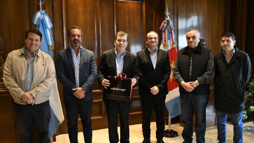 Zamora recibió en Casa de Gobierno a directivos de Toyota Argentina