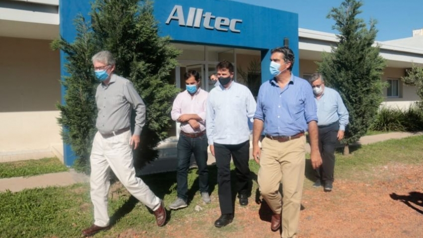 La empresa Alltec amplió sus instalaciones y sigue invirtiendo en la provincia