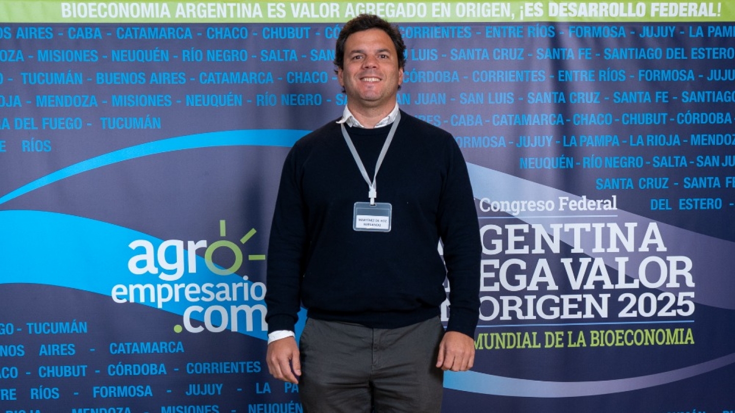 Fernando Martínez de Hoz: “Desde Argentina demostramos que es posible innovar en agtech para el mundo”