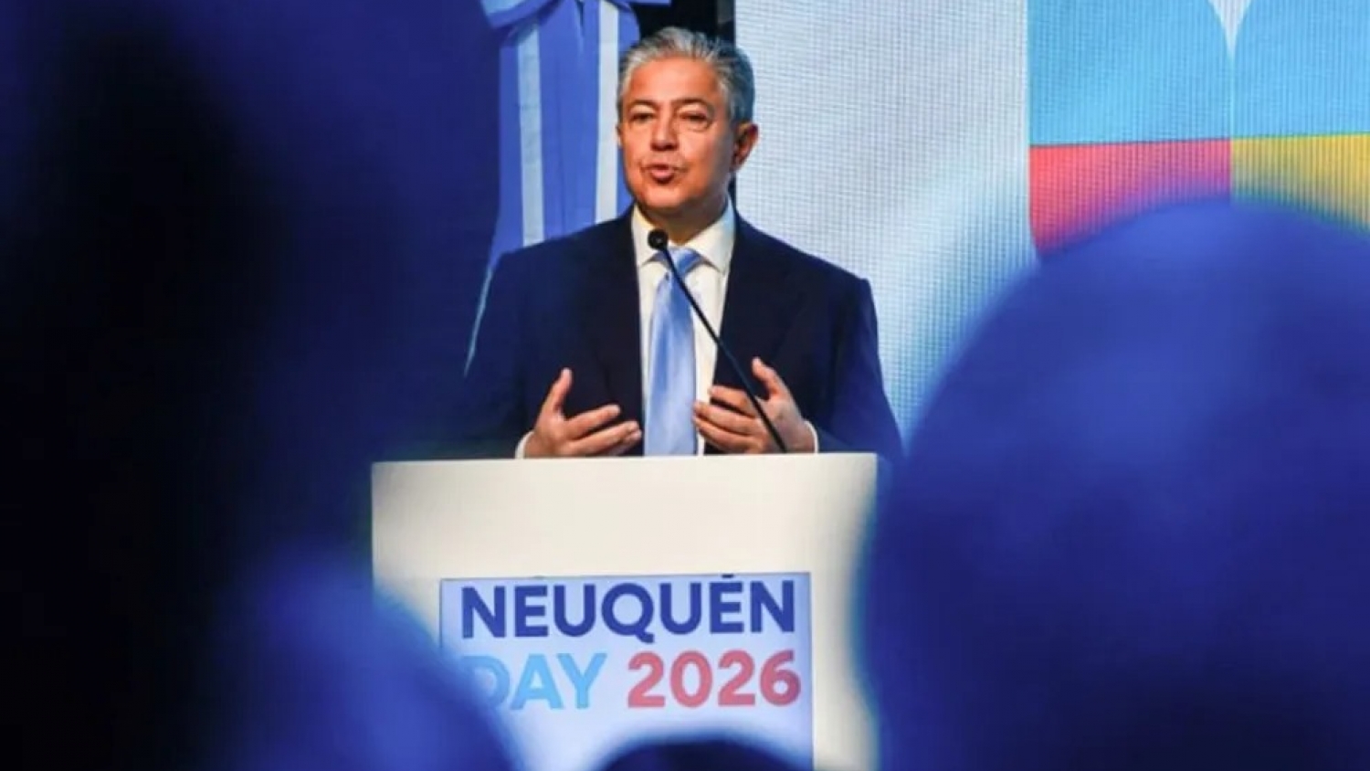 Rolando Figueroa presentó el plan de inversiones de Neuquén en Buenos Aires