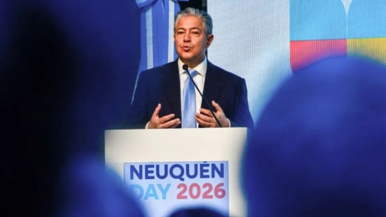 Rolando Figueroa presentó el plan de inversiones de Neuquén en Buenos Aires
