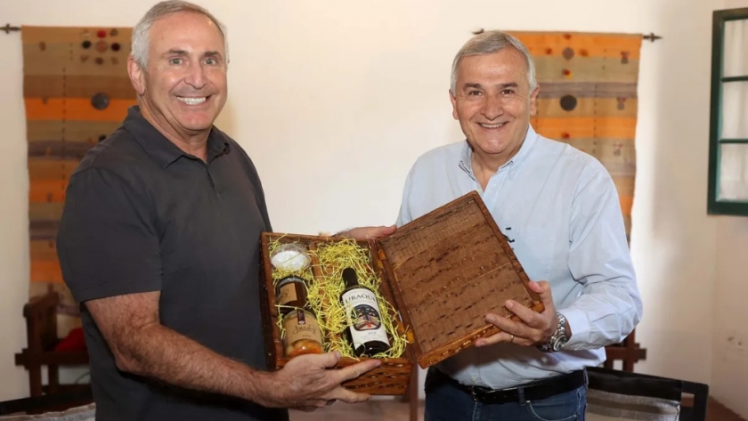 El gobernador Gerardo Morales recibió al embajador Marc Stanley en el inicio del carnaval