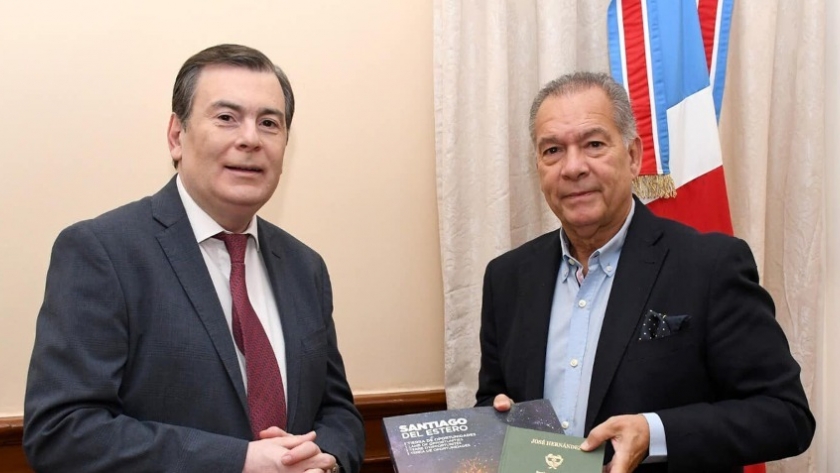 El gobernador Zamora recibió la visita del prestigioso abogado Jorge Amaya