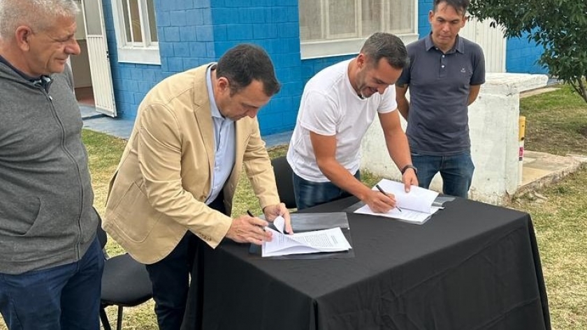 Firmaron el convenio para instalar los primeros Nodos de Seguridad en San Luis