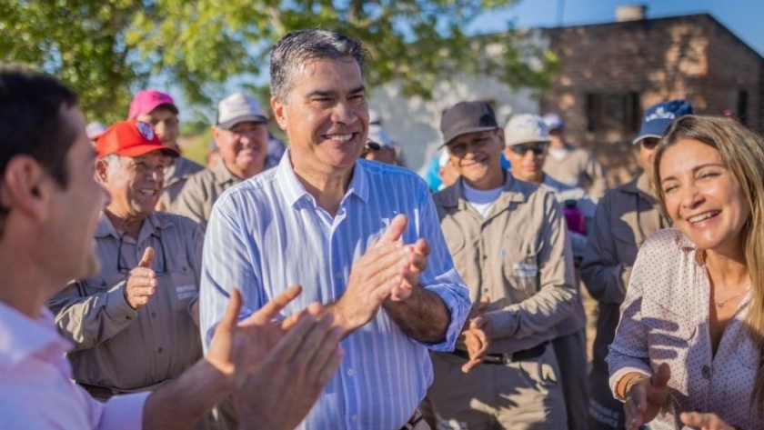 Capitanich inauguró obras viales en Laguna Blanca: 