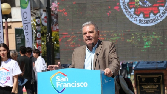 San Francisco: Busso insistió en declarar la lechería como economía regional y entregó aportes