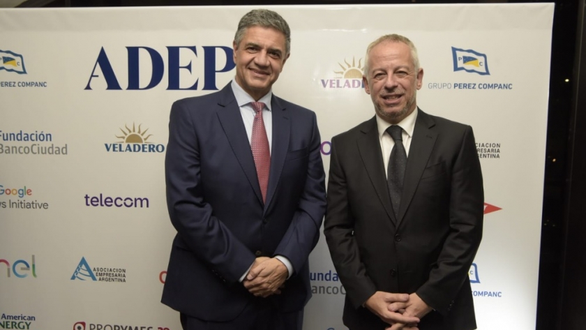 Jorge Macri, en la celebración de 61° aniversario de la Asociación de Entidades Periodísticas Argentinas
