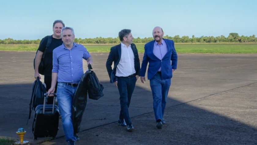 Kicillof e Insfrán reforzaron la cooperación provincial con una agenda productiva, científica y sanitaria en Formosa