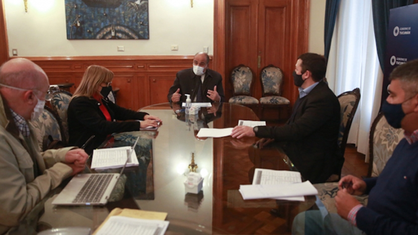 Presentaron a Manzur el plan de obras para la provincia