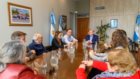 Ziliotto reforzó la defensa del agua y los glaciares