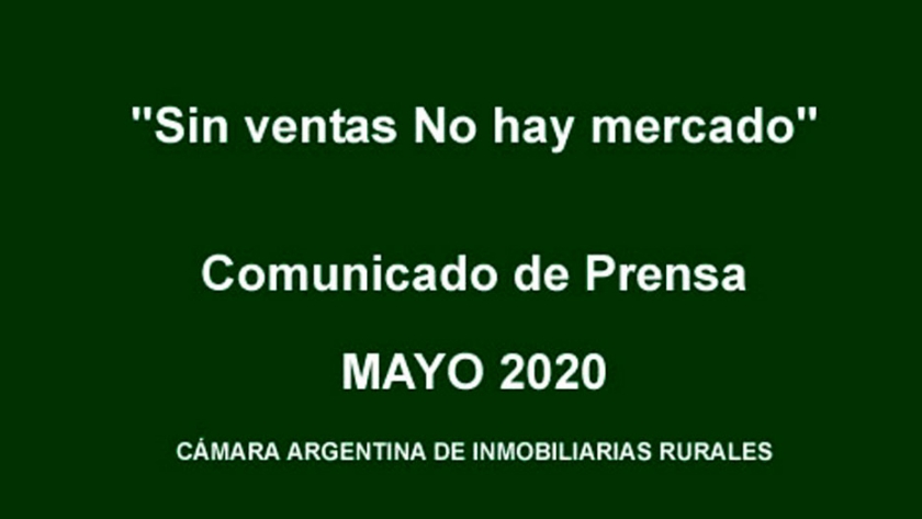 Sin ventas no hay mercado