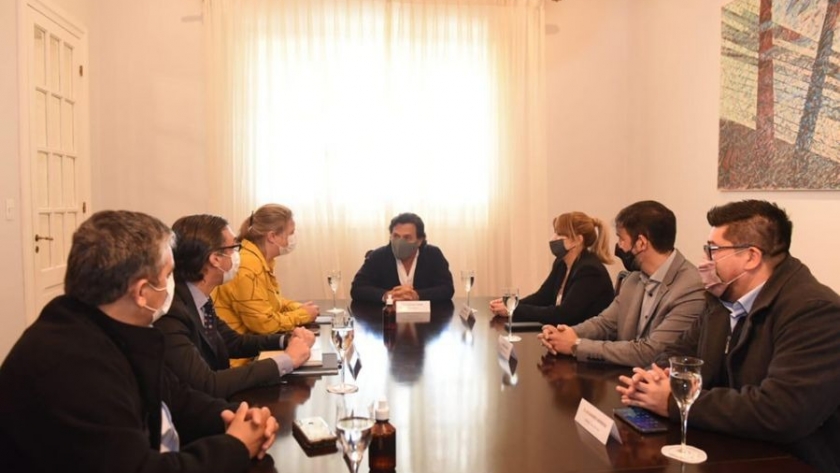 El gobernador Sáenz recibió a la presidenta y el directorio de Correo Argentino