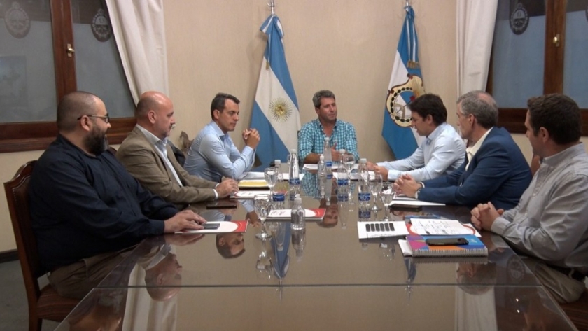 Uñac analizó junto al ministro de Producción el balance del año