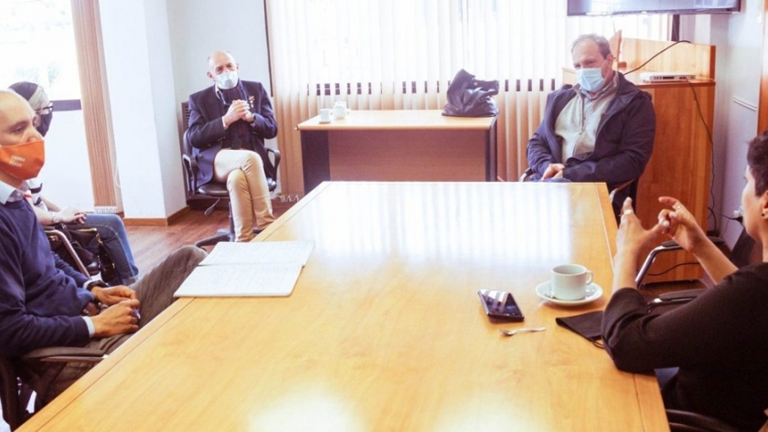 El Gobierno y la UNTDF se reunieron en torno a generar una agenda de trabajo conjunto