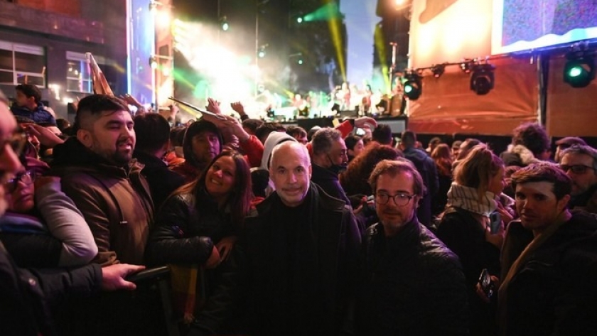 Horacio Rodríguez Larreta participó del homenaje al músico cordobés