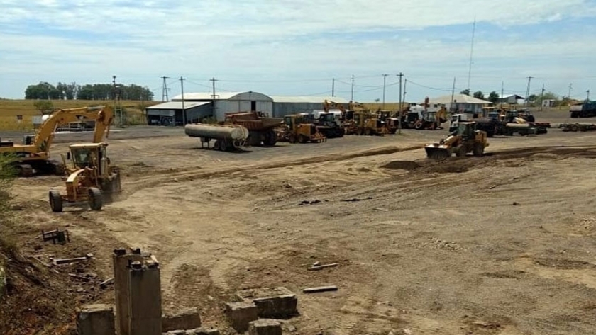 Comenzaron los trabajos preliminares de repavimentación de la ruta 126